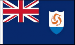 Anguilla Hand Waving Flags